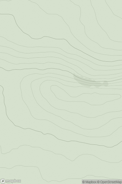 Thumbnail image for Wardlaw Hill [The Glenkens to Annandale] showing contour plot for surrounding peak